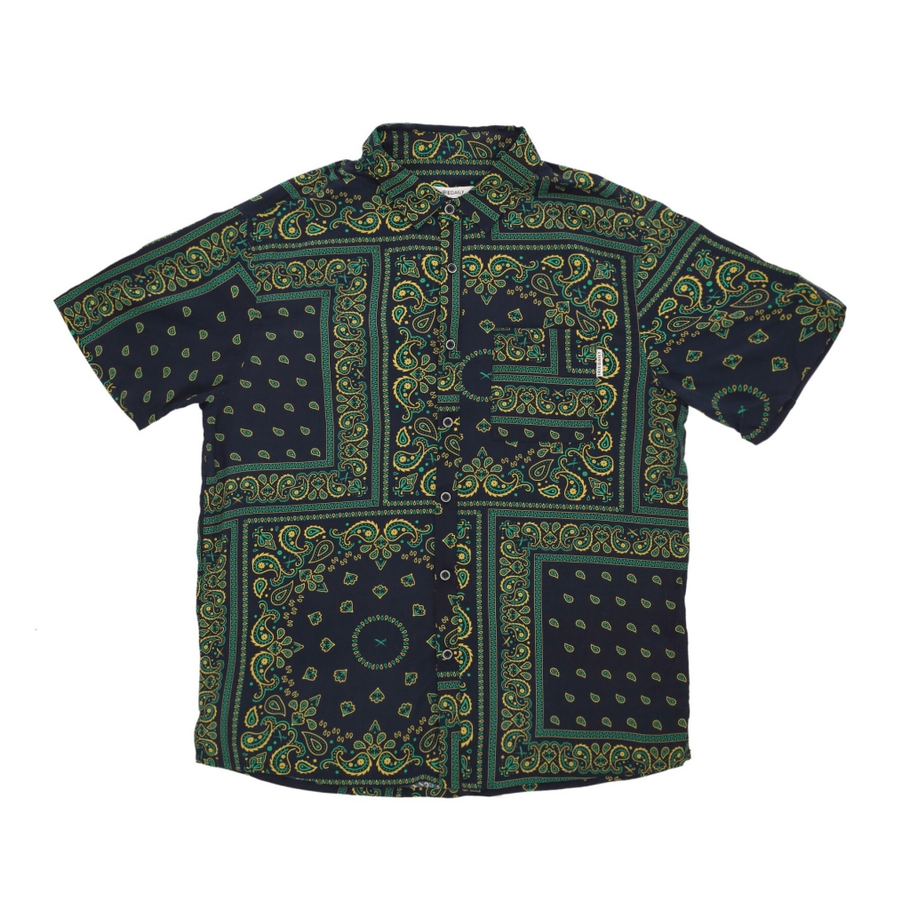 camicia manica corta uomo resort ssl shirt MARINE