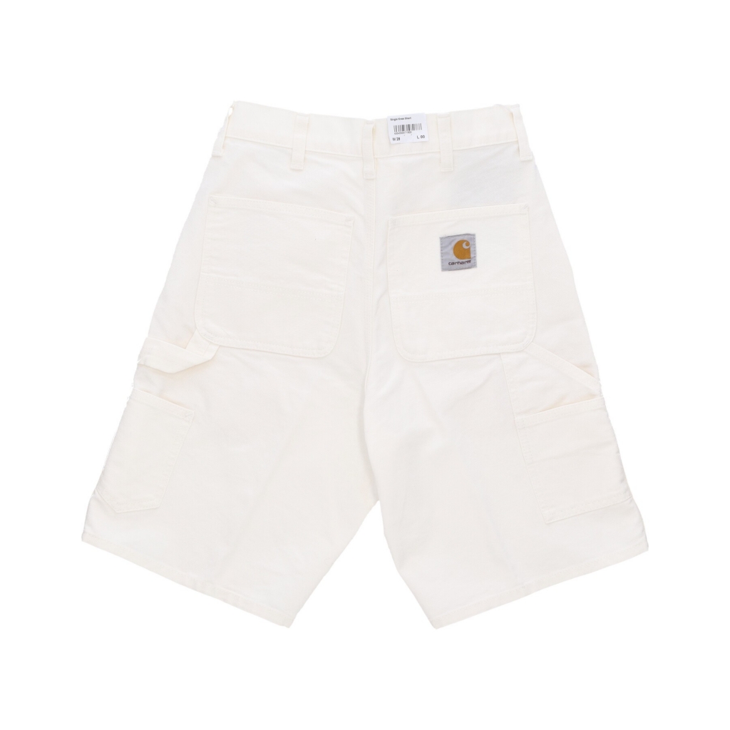 pantalone corto uomo single knee short WAX STONE WASHED