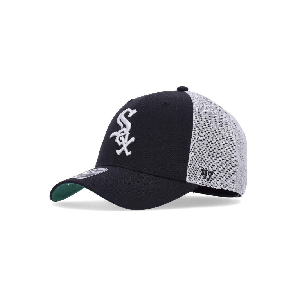 cappellino visiera curva uomo mlb branson mvp chiwhi BLACK/WHITE