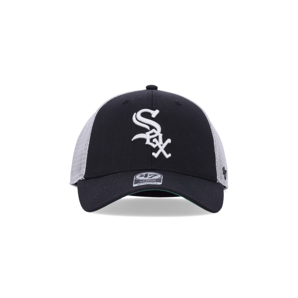 cappellino visiera curva uomo mlb branson mvp chiwhi BLACK/WHITE