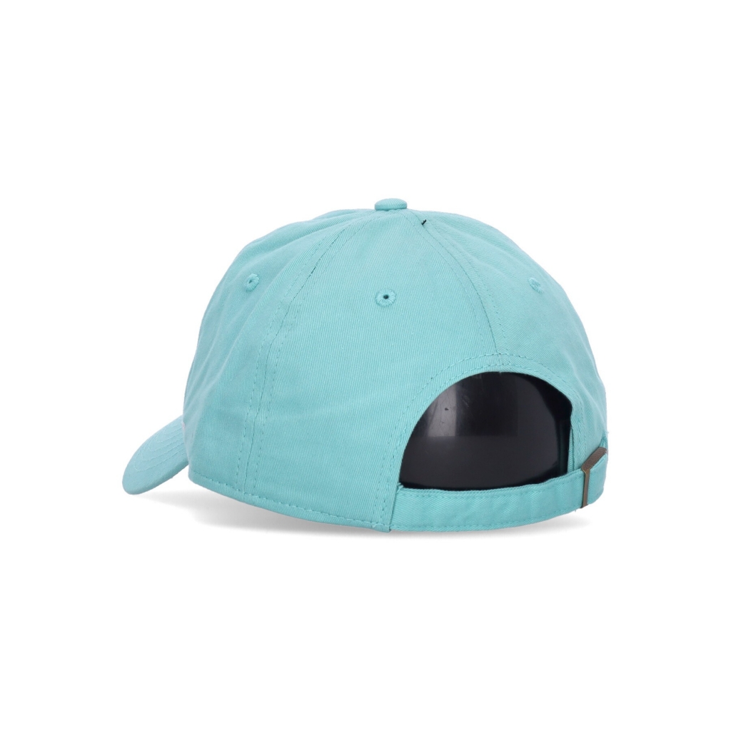 cappellino visiera curva uomo mlb clean up losdod TIFFANY BLUE/WHITE