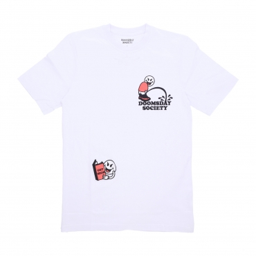 maglietta uomo pissing tee WHITE