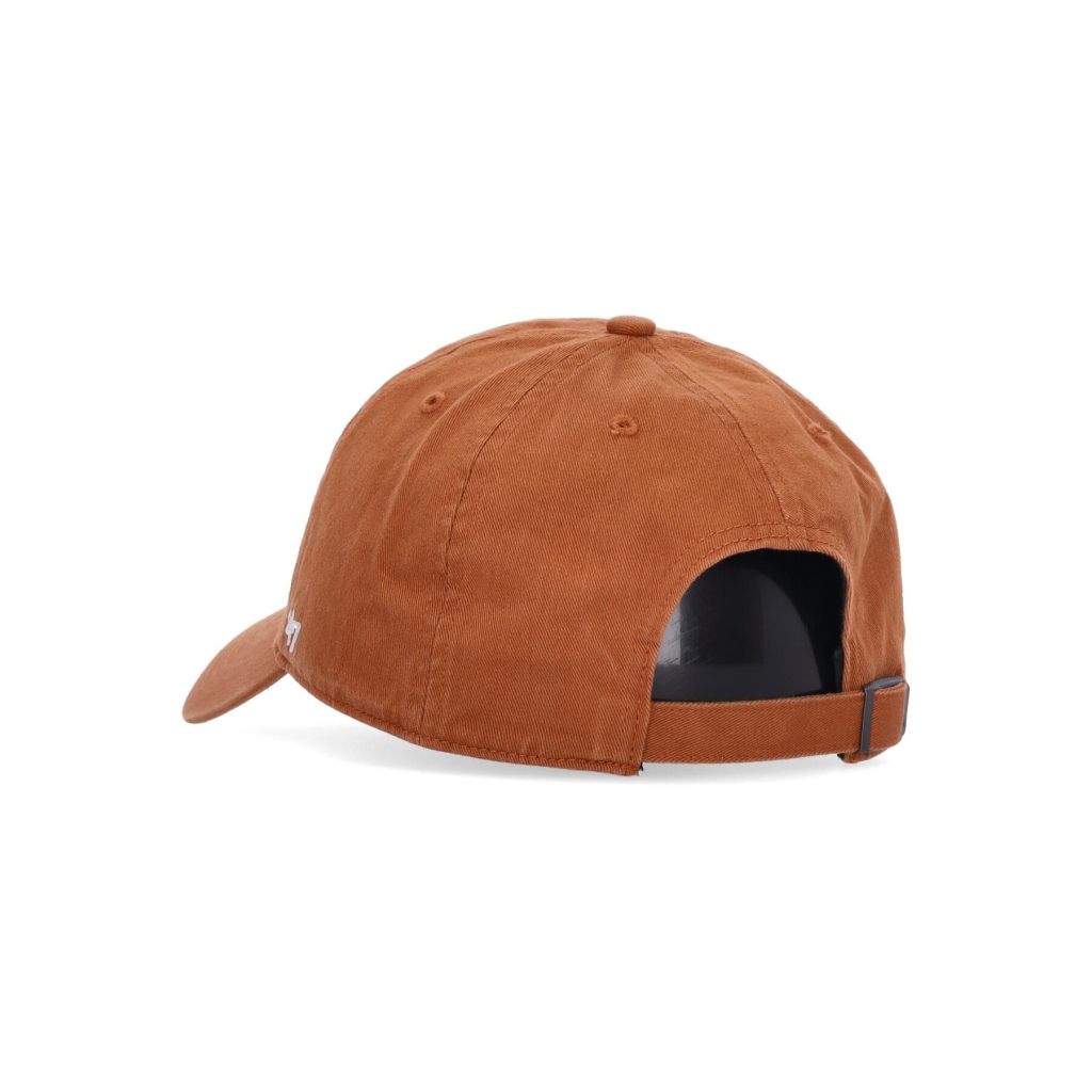 cappellino visiera curva uomo mlb baserunner clean up losdod BURNT ORANGE/WHITE