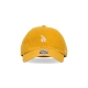 cappellino visiera curva uomo mlb baserunner clean up losdod GOLD/WHITE