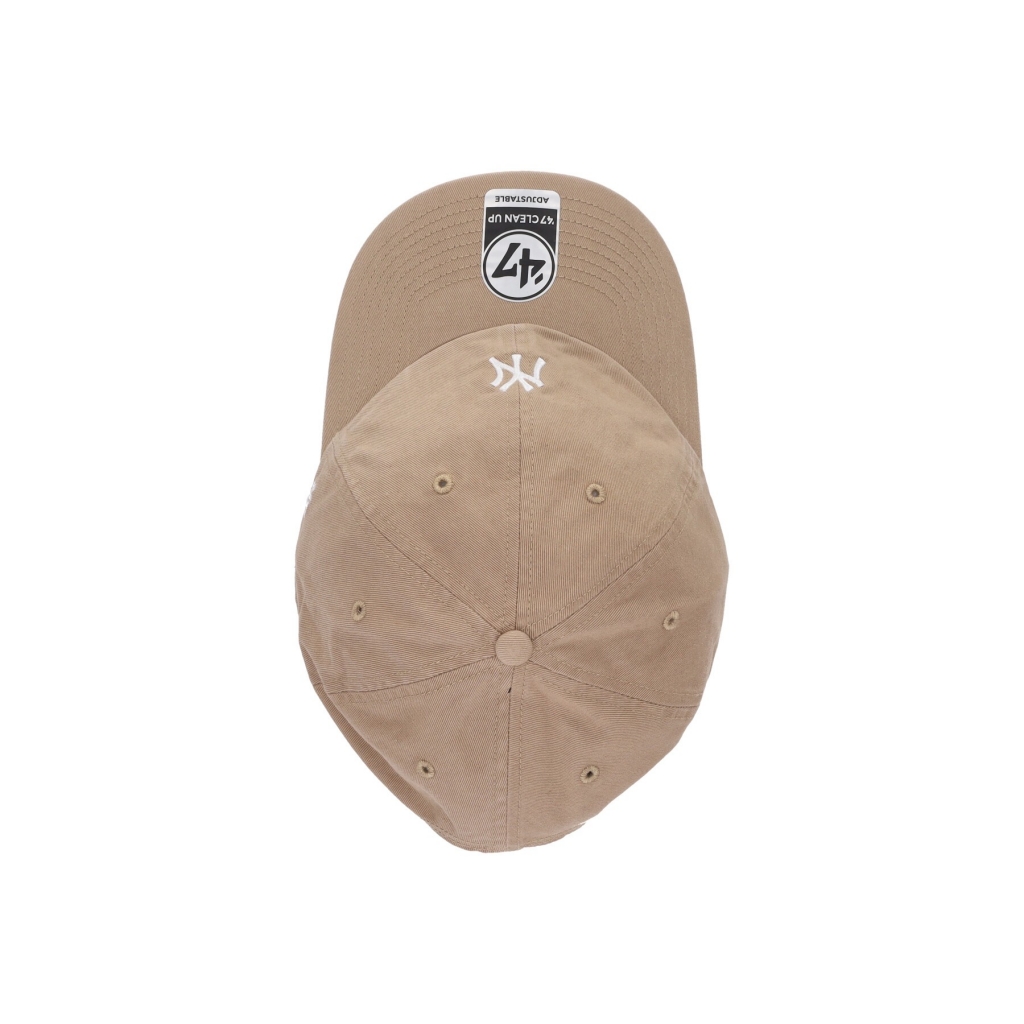 cappellino visiera curva uomo mlb baserunner clean up neyyan KHAKI