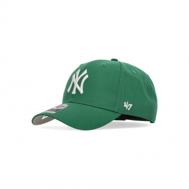 cappellino visiera curva uomo mlb raised basic mvp neyyan KELLY GREEN/WHITE