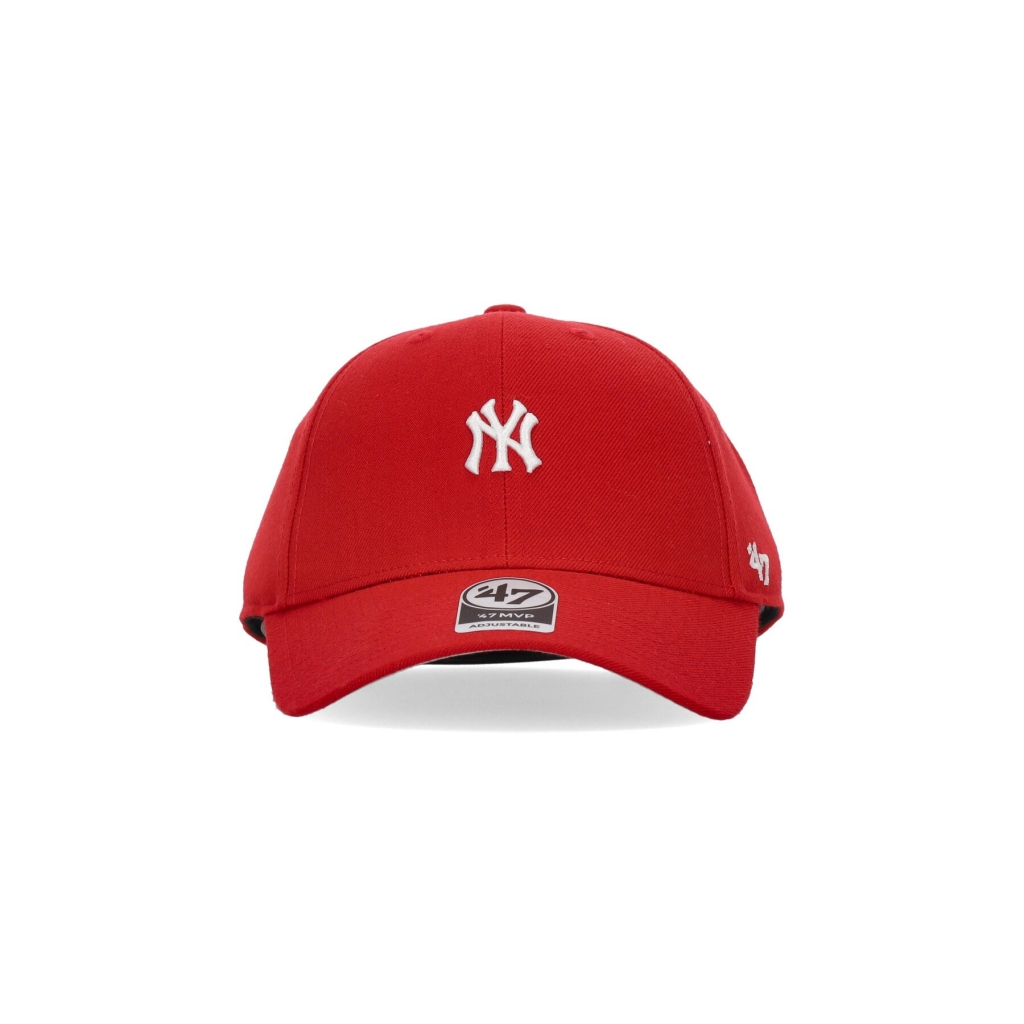 cappellino visiera curva uomo mlb base runner mvp neyyan RED/WHITE