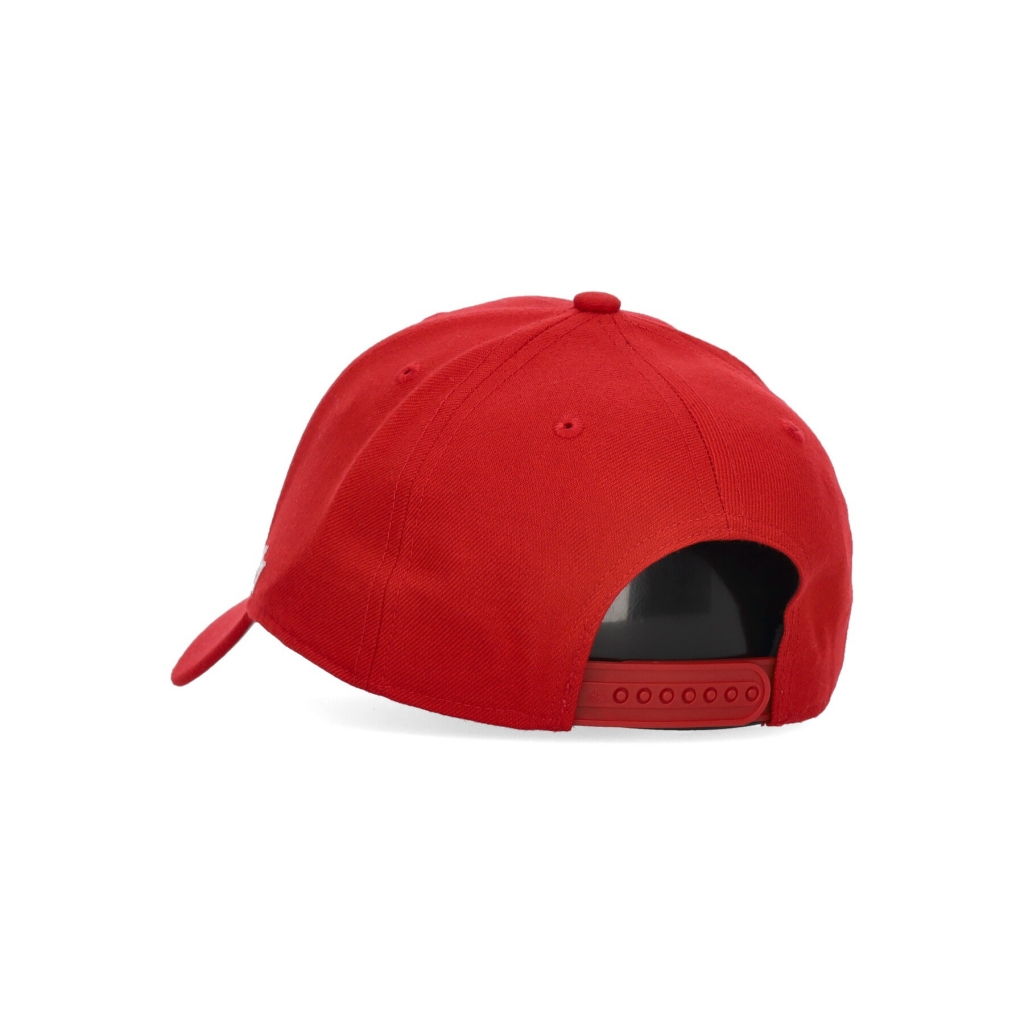 cappellino visiera curva uomo mlb base runner mvp neyyan RED/WHITE