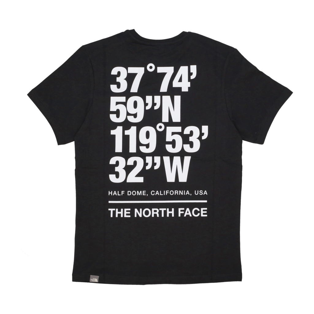 maglietta uomo coordinates tee BLACK