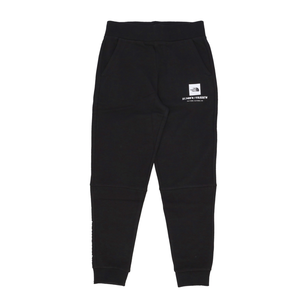 pantalone tuta leggero uomo coordinates pant BLACK