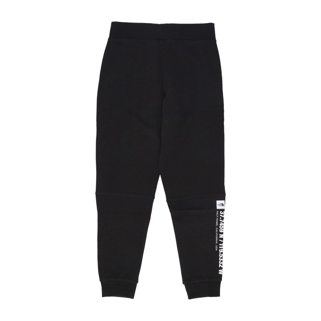 pantalone tuta leggero uomo coordinates pant BLACK