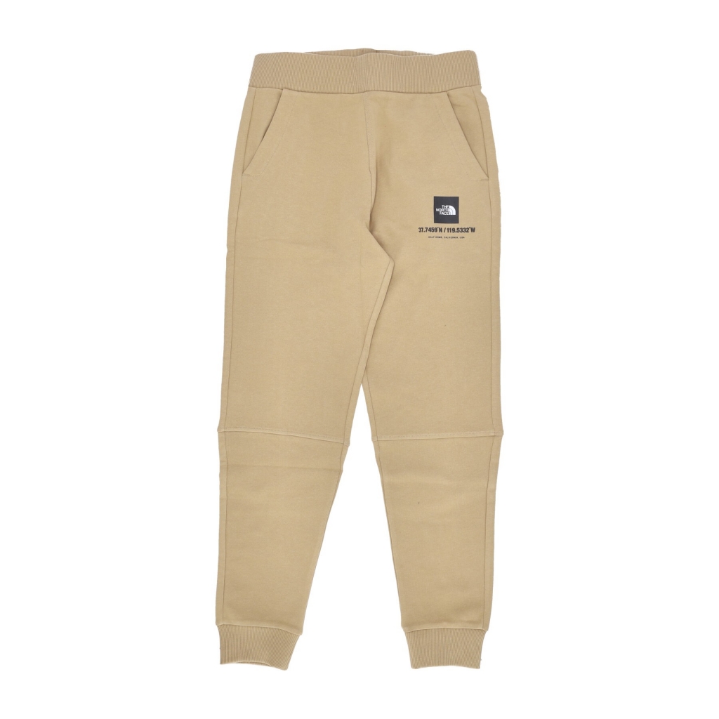 pantalone tuta leggero uomo coordinates pant KHAKI STONE