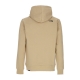 felpa cappuccio uomo standard hoodie KHAKI STONE