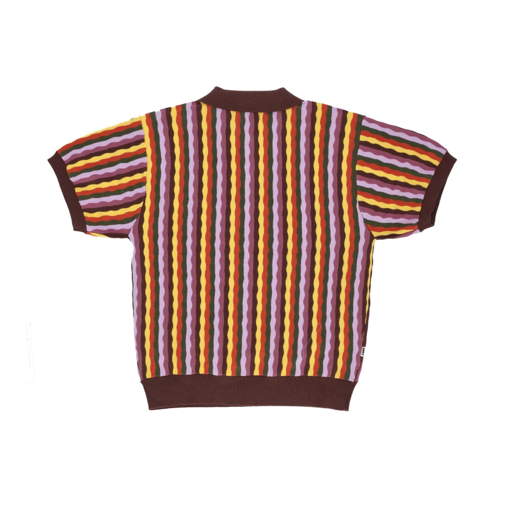 maglietta uomo surface polo sweater SEPIA MULTI