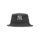 cappello da pescatore uomo mlb bucket neyyan CHARCOAL/WHITE