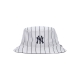 cappello da pescatore uomo mlb pinstriped bucket neyyan WHITE/NAVY