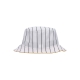 cappello da pescatore uomo mlb pinstriped bucket pitpir WHITE/BLACK