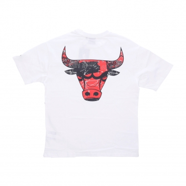 maglietta uomo nba infill team logo oversize tee chibul WHITE/FRONT DOOR RED