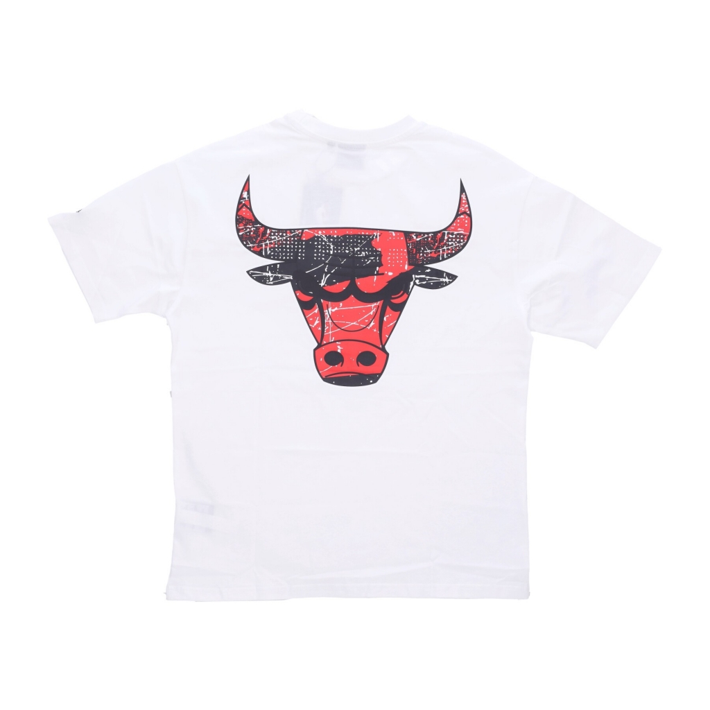 maglietta uomo nba infill team logo oversize tee chibul WHITE/FRONT DOOR RED