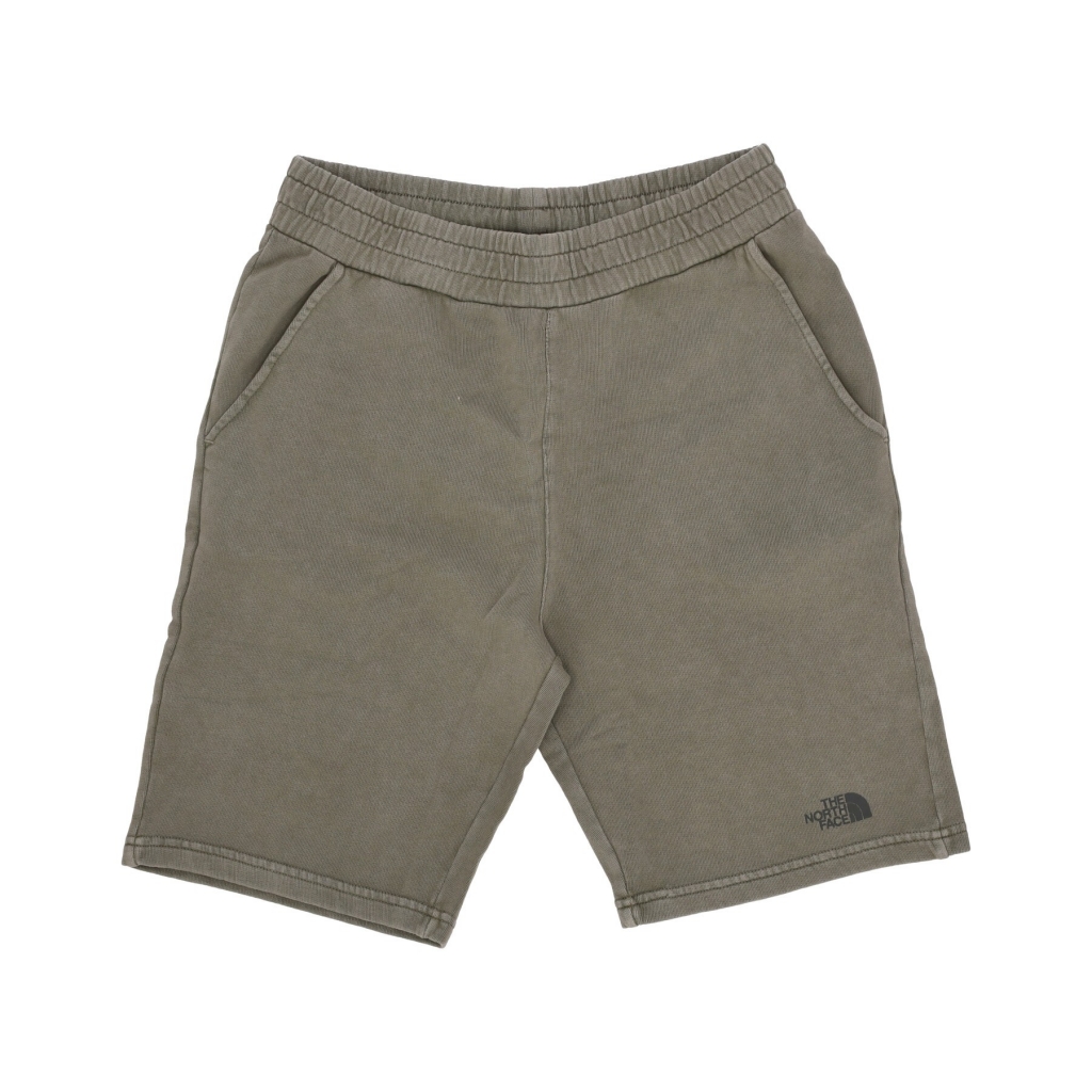 pantalone corto tuta uomo heritage dye pack logowear short NEW TAUPE GREEN
