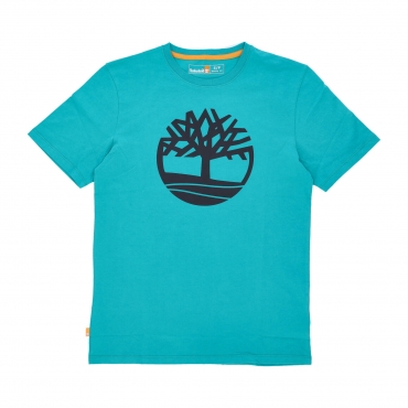 maglietta uomo k-r brand tree tee COLUMBIA BLUE