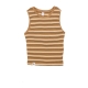 canotta corta donna mimie tank TOFFEE