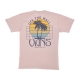 maglietta uomo sunset dual palm vintage tee ROSE SMOKE