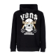 felpa cappuccio uomo opposite unite hoodie BLACK