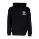 felpa cappuccio uomo opposite unite hoodie BLACK