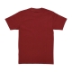 maglietta uomo classic tee SYRAH/WHITE