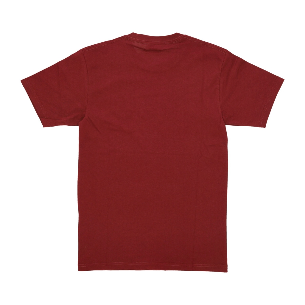 maglietta uomo classic tee SYRAH/WHITE