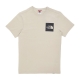maglietta uomo fine tee GRAVEL