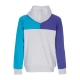 felpa cappuccio uomo nba tie breaker fleece hoodie hardwood classics chahor GREY HEATHER/PURPLE