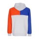 felpa cappuccio uomo nba tie breaker fleece hoodie hardwood classics neykni GREY HEATHER/ROYAL