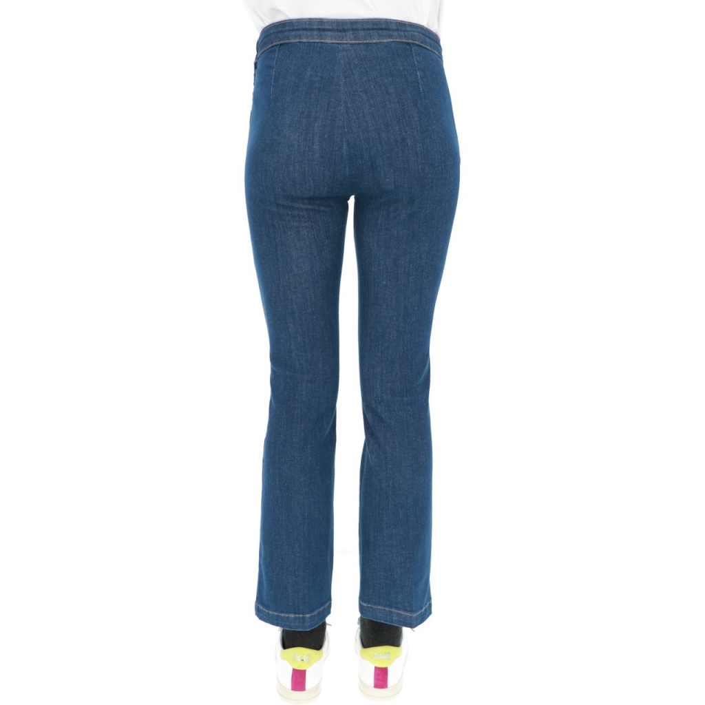 Jeans Liu Jo Jeans Donna Pant Denim Army HW DENIM BLUE