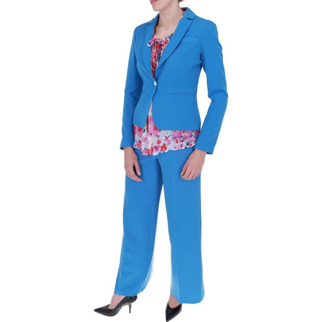 Giacca Liu Jo Jeans Donna Corta Luxury Blu Palazzo Bowdoo