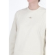 Felpa Calvin Klein Jeans Donna Mom Micro Monologo YBI IVORY