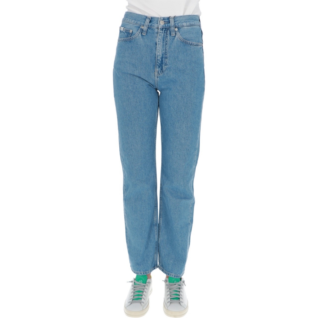 Jeans Calvin Klein Jeans Donna High Rise Straight 1A4 DENIM MED