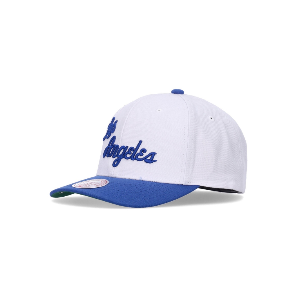 cappellino visiera curva uomo nba team 2 tone 20 pro snapback hardwood classics loslak WHITE