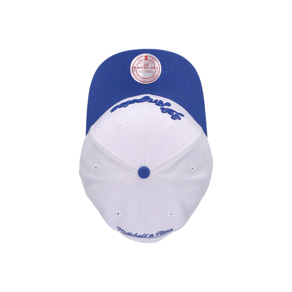 cappellino visiera curva uomo nba team 2 tone 20 pro snapback hardwood classics loslak WHITE