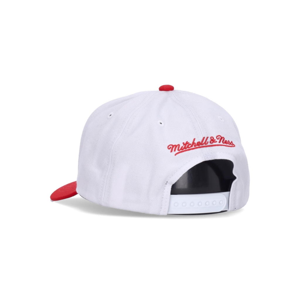 cappellino visiera curva uomo nba team 2 tone 20 pro snapback hardwood classics phi76e WHITE