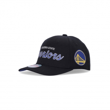 cappellino visiera curva uomo nba team script 20 stretch snapback golwar BLACK