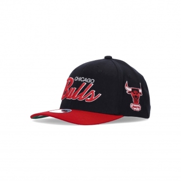 cappellino visiera curva uomo nba team script 20 stretch snapback hardwood classics chibul BLACK/ORIGINAL TEAM COLORS