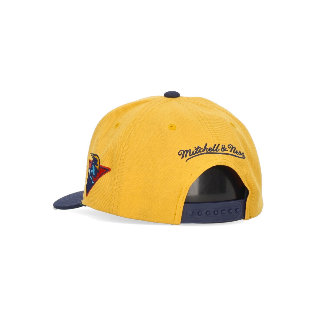 cappellino visiera curva uomo nba team script 20 pro snapback hardwood classics golwar YELLOW