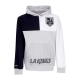 felpa cappuccio uomo nhl tie breaker fleece hoodie loskin GREY HEATHER/BLACK