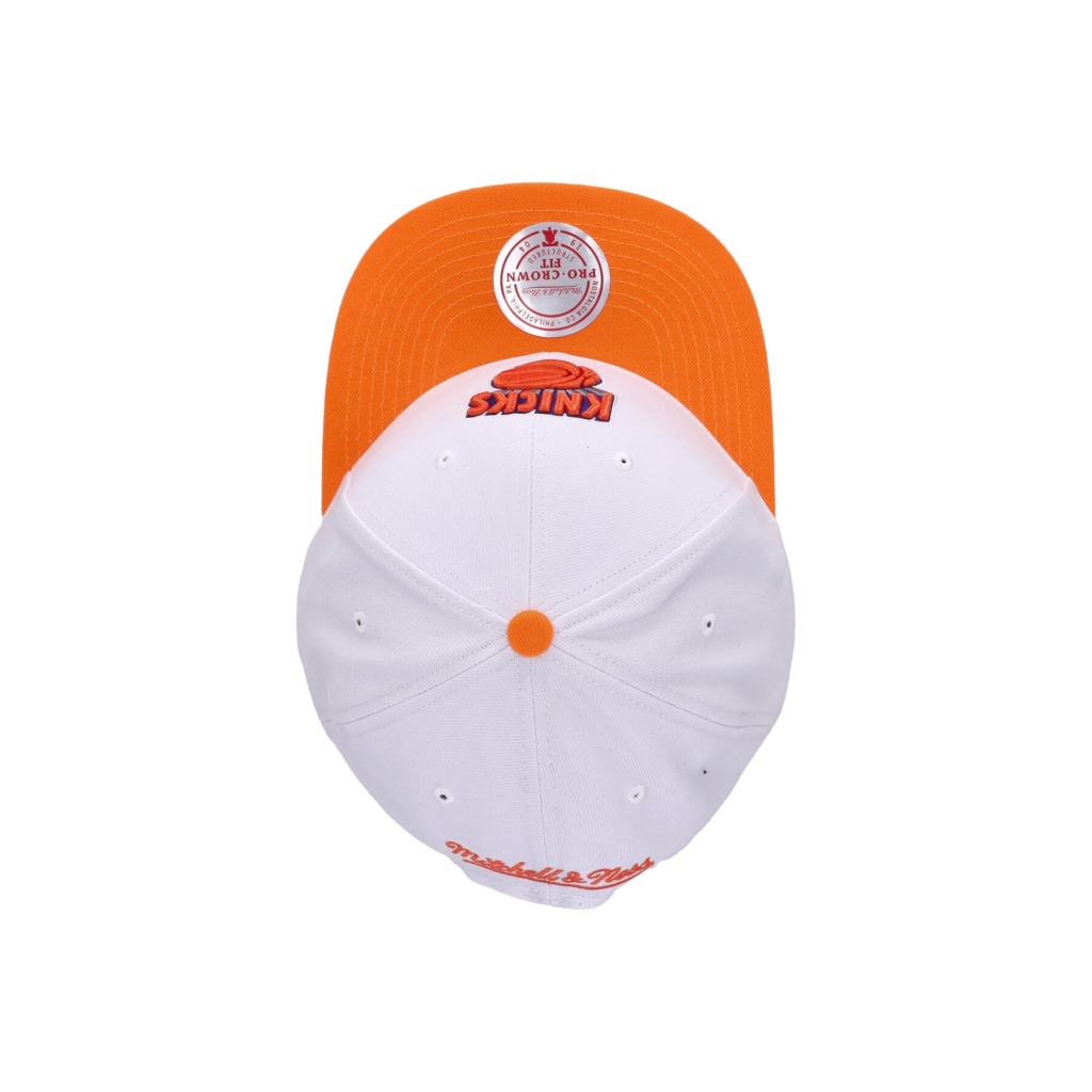 cappellino visiera curva uomo nba team 2 tone 20 pro snapback hardwood classics neykni WHITE