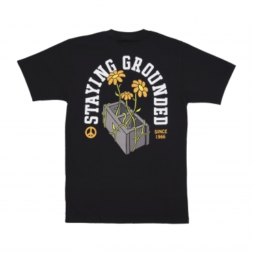 maglietta uomo staying grounded tee BLACK