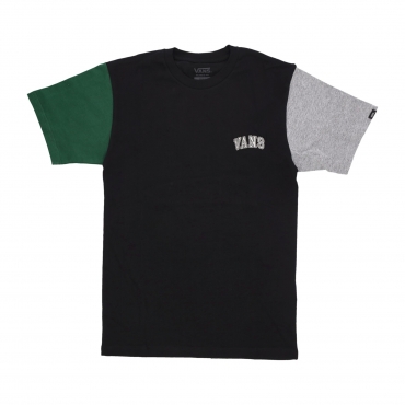 maglietta uomo colorblock varsity tee BLACK