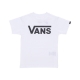 maglietta bambino vans classic WHITE/BLACK