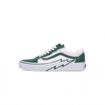 scarpa bassa uomo old skool bolt 2 TONE GREEN/TRUE WHITE